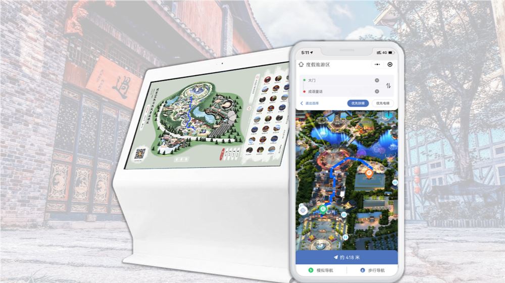 景区电子地图导航：打破传统，实现智慧化导览